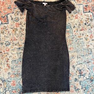 BONGO off-the-shoulder bodycon dress